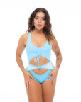 Hotline Garter Belt Sky Blue Body Garters/Harness Nona Perkasa