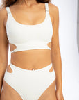 Gladiolus Top Ivory Tops Nona Perkasa