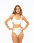 Gladiolus Top Ivory Tops Nona Perkasa