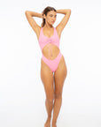 Hotline Bodysuit Rose Pink Bodysuit Nona Perkasa