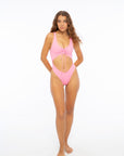 Hotline Bodysuit Rose Pink Bodysuit Nona Perkasa