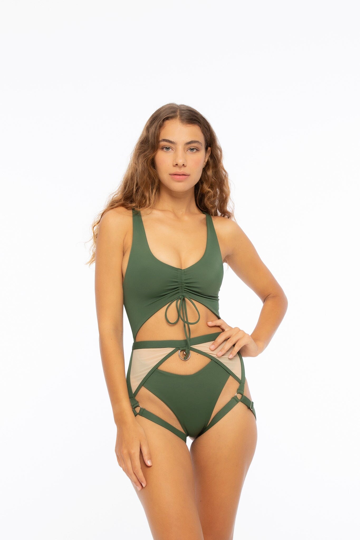 Hotline Garter Belt Forest  Nona Perkasa
