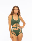 Hotline Garter Belt Forest Body Garters/Harness Nona Perkasa