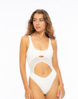 Luna Bodysuit Ivory Bodysuit Nona Perkasa