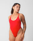 No Saint Bodysuit Red