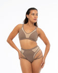 Solace Top Mocha Tops Nona Perkasa