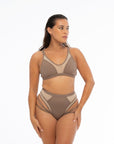 Solace Top Mocha Tops Nona Perkasa