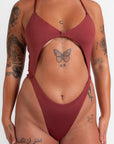 Toxic Bodysuit Rosewood
