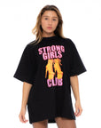 Strong Girls Club T-shirt Black merchandise Nona Perkasa
