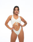 HOTLINE BODYSUIT IVORY Activewear Nona Perkasa