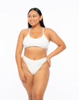 Zara Top Ivory Tops Nona Perkasa