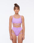 MOONFLOWER TOP IN MAUVE Top Nona Perkasa