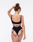 MOONFLOWER BOTTOMS IN BLACK Bottom Nona Perkasa
