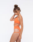MOONFLOWER TOP IN SALMON Top Nona Perkasa