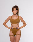 GLADIOLUS TOP IN BRASS Top Nona Perkasa