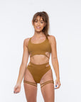 GLADIOLUS TOP IN BRASS Top Nona Perkasa