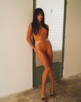 Hotline Bodysuit Peach Nude