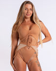 Hotline Garter Belt Peach Nude