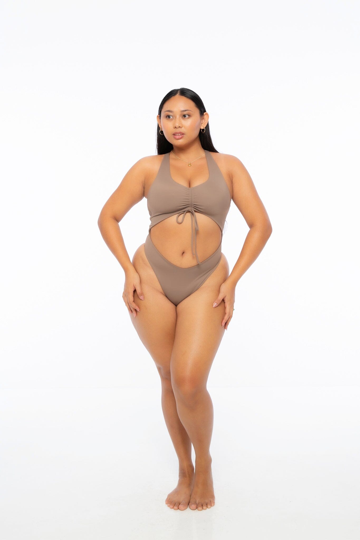 Hotline Bodysuit Mocha Bodysuit Nona Perkasa 