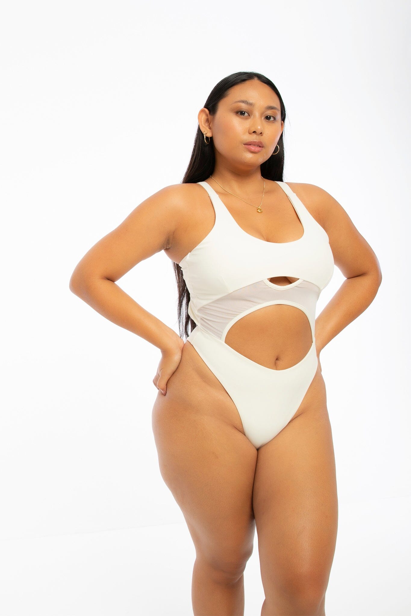 Luna Bodysuit Ivory Bodysuit Nona Perkasa 