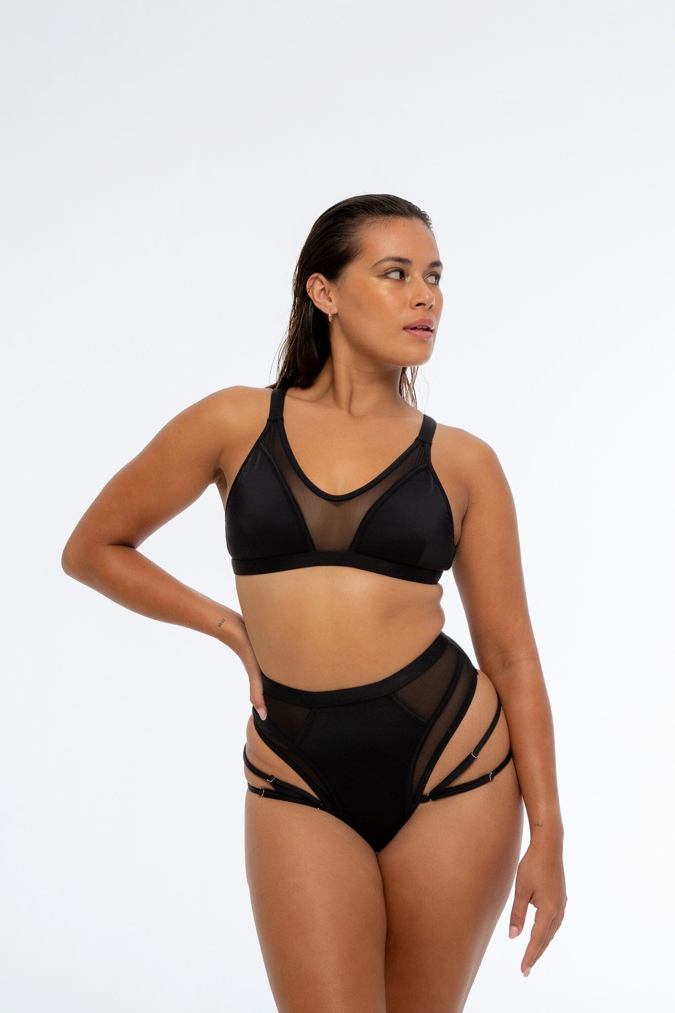 Solace Top Black Tops Nona Perkasa 