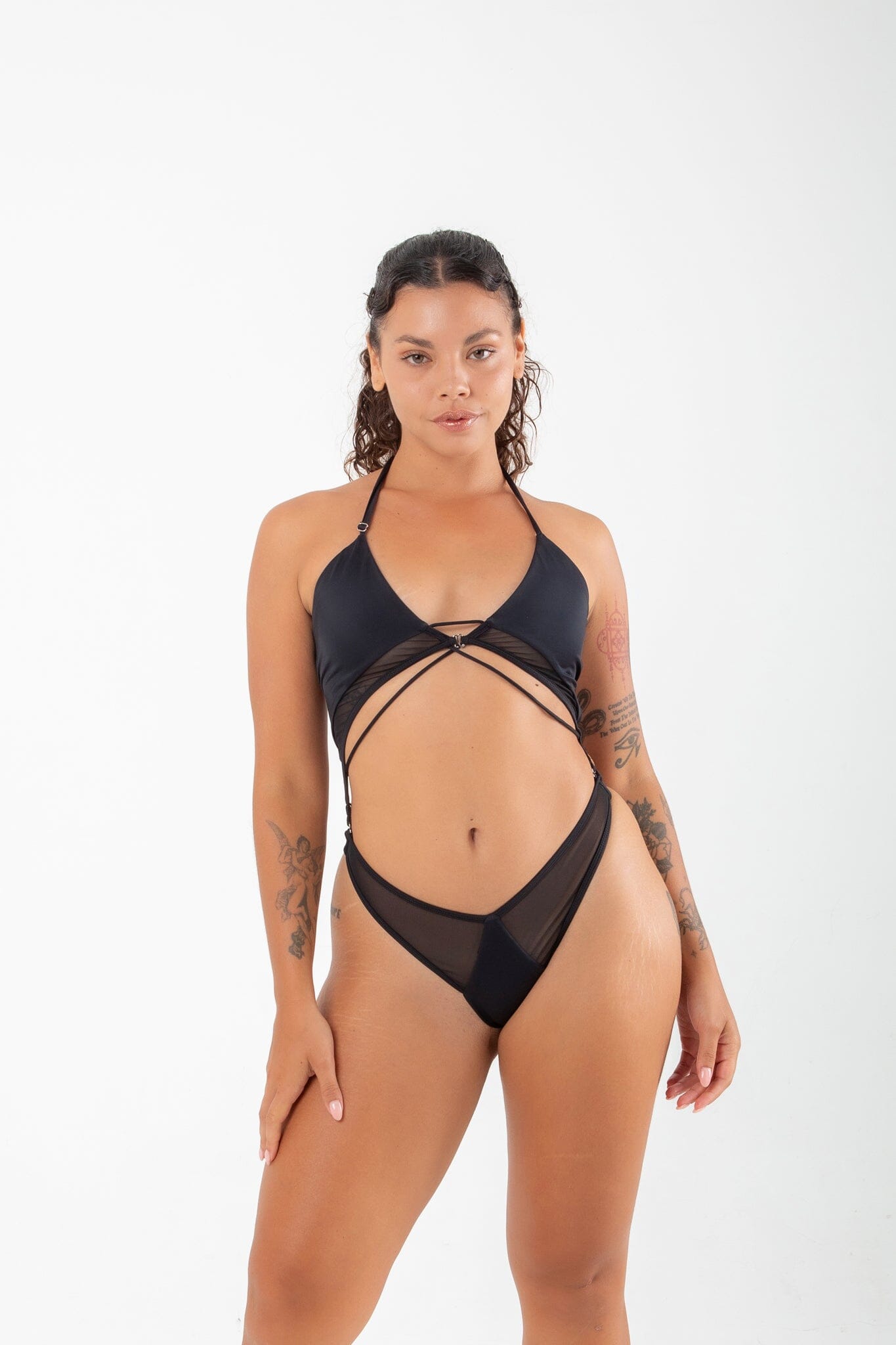 The Offering Black Bodysuit Nona Perkasa 