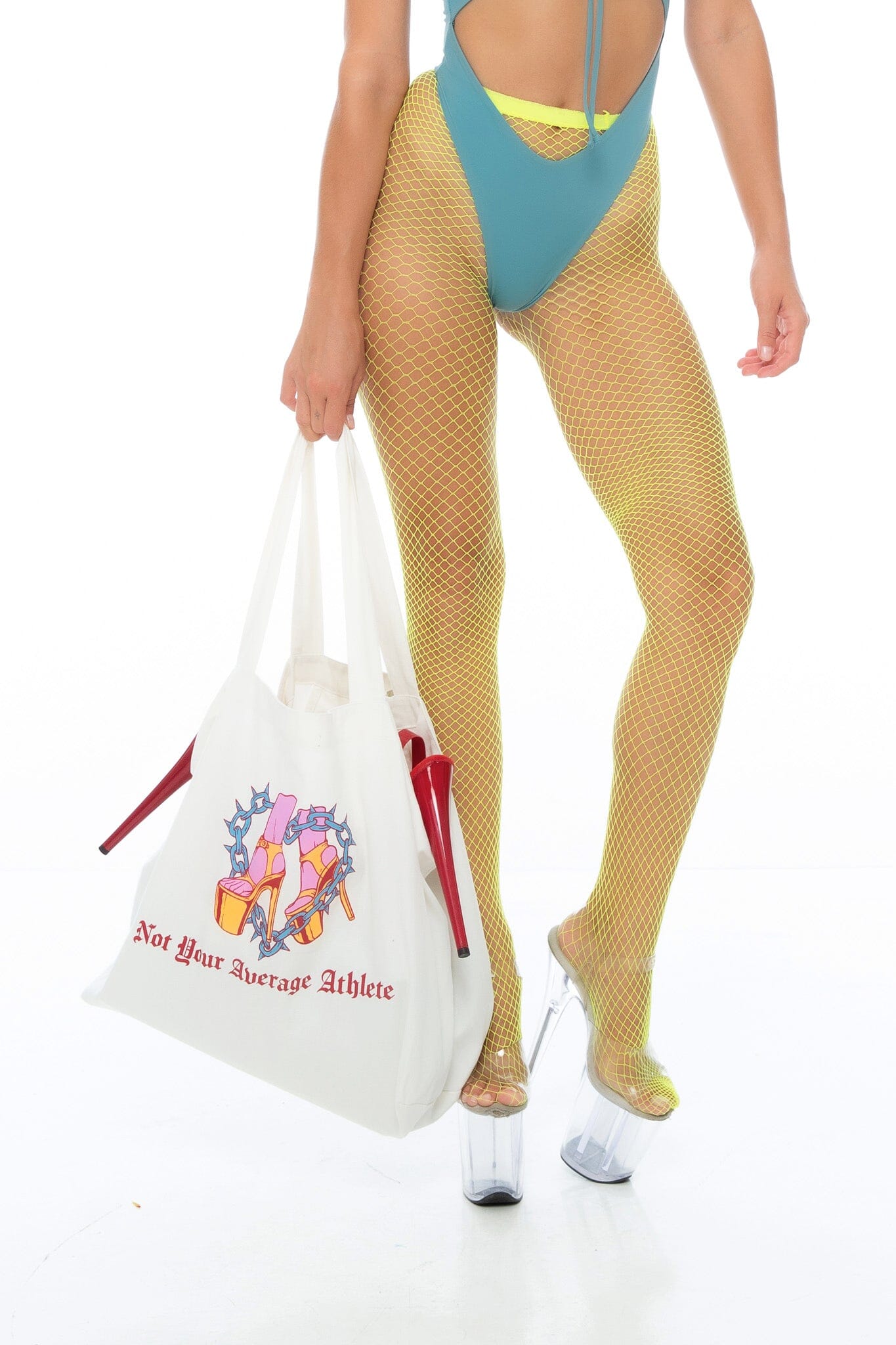 Not your average athlete Tote Bag merchandise Nona Perkasa 