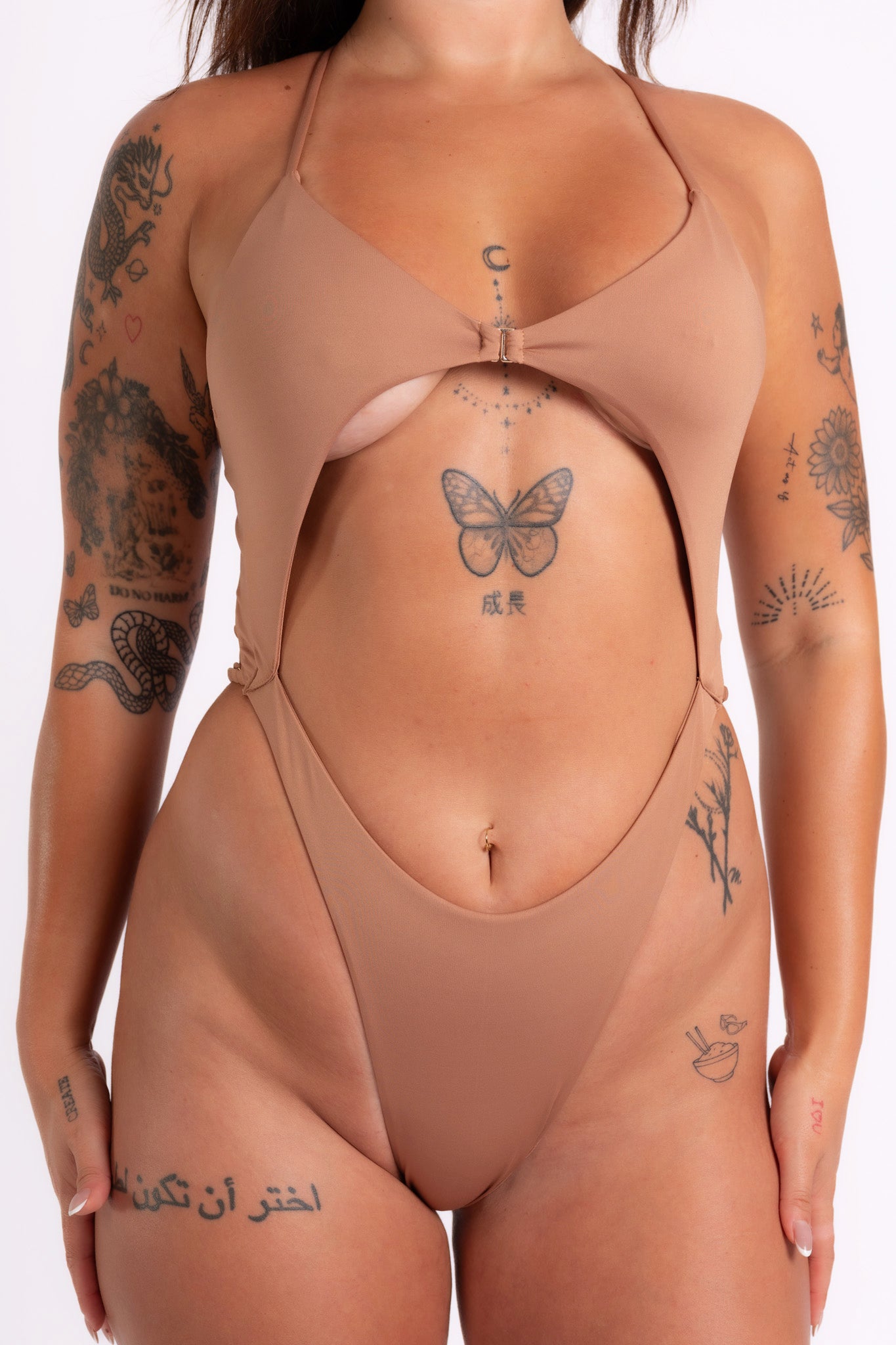 Toxic Bodysuit Mocha Mousse