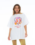 Not your average athlete T-shirt White merchandise Nona Perkasa 