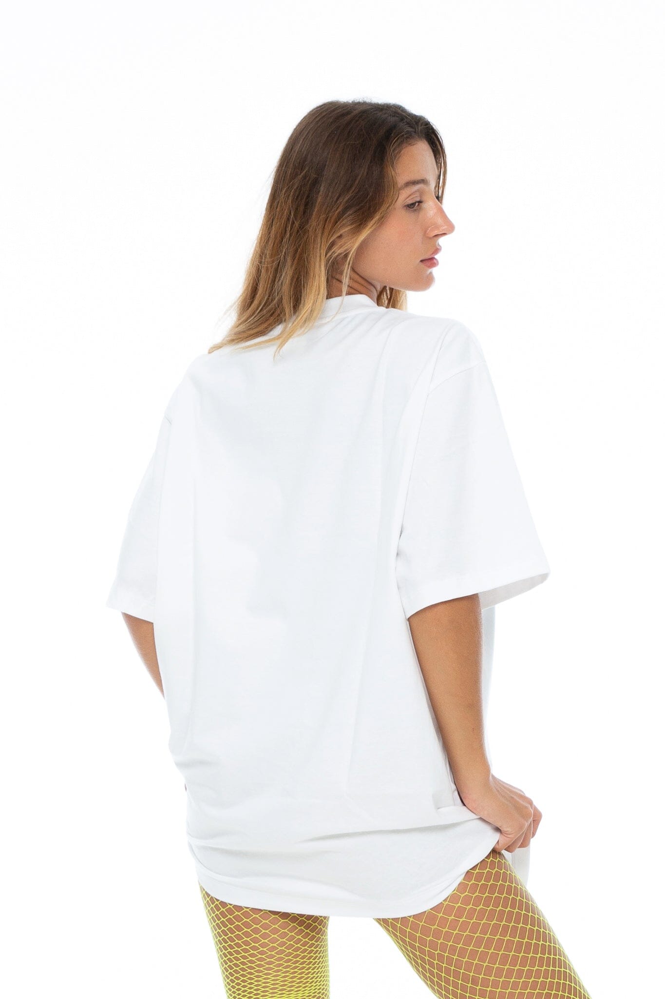 Not your average athlete T-shirt White merchandise Nona Perkasa 