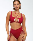 Whipped Top Burgundy Tops Nona Perkasa 